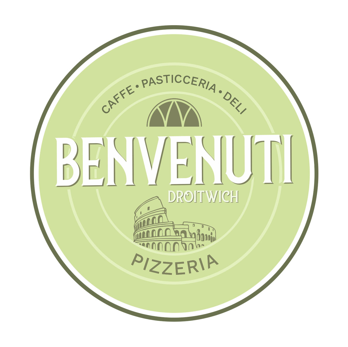 Benvenuti PizzeriaLogo & Corporate identity