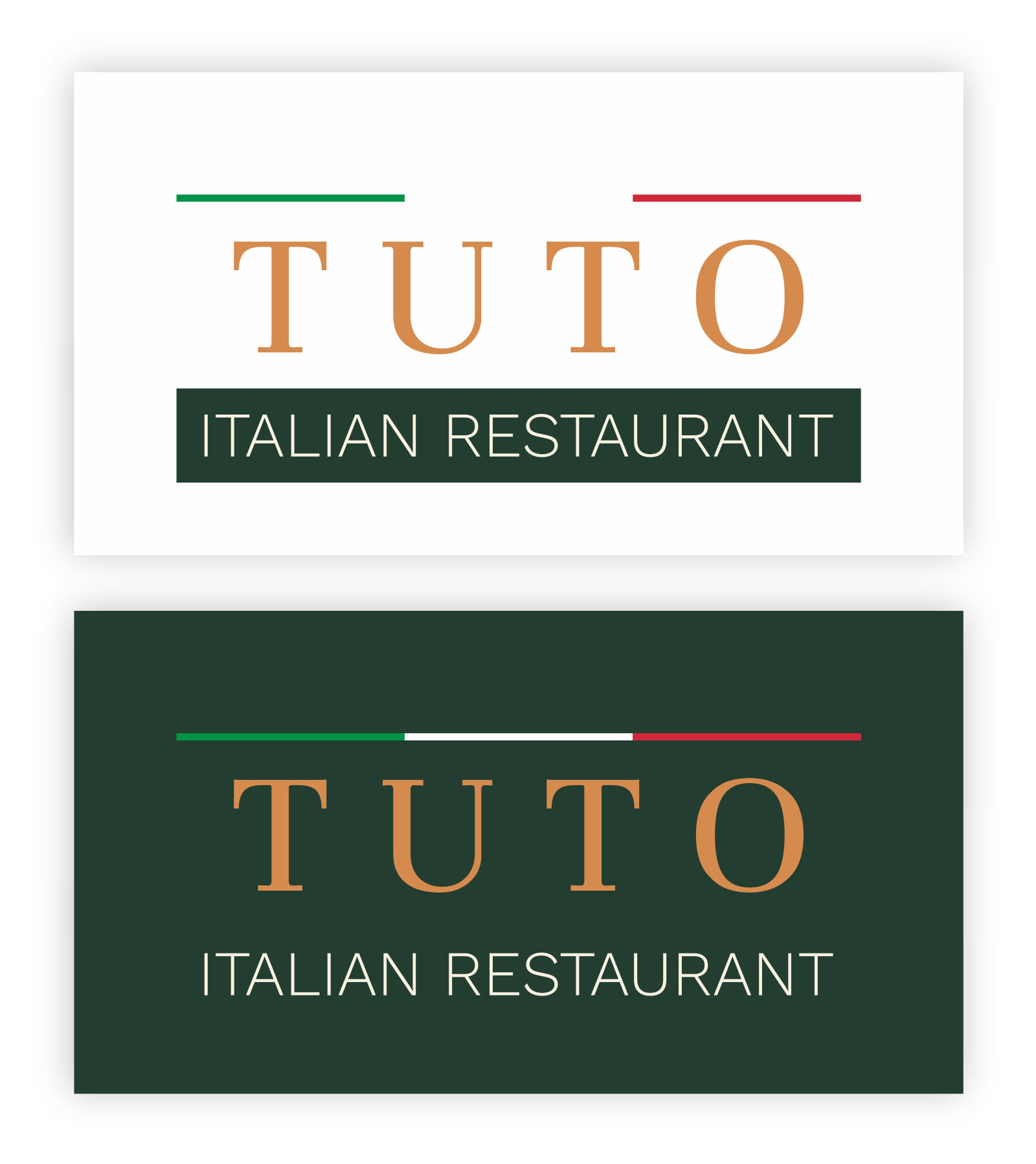 Tuto Italian Restaurant Logo
